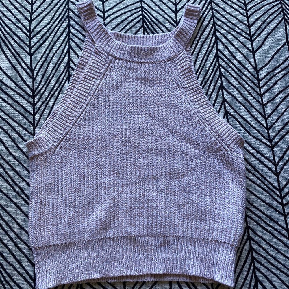 **SOLD** sweater knit tank top